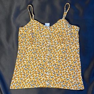 Sunflower Crop Top